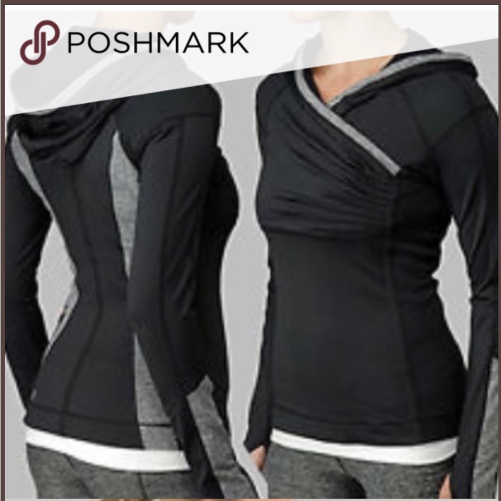 LULULEMON, Run For Your Life Sweater with Hoodie